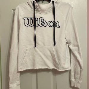 cropped wilson hoodie!